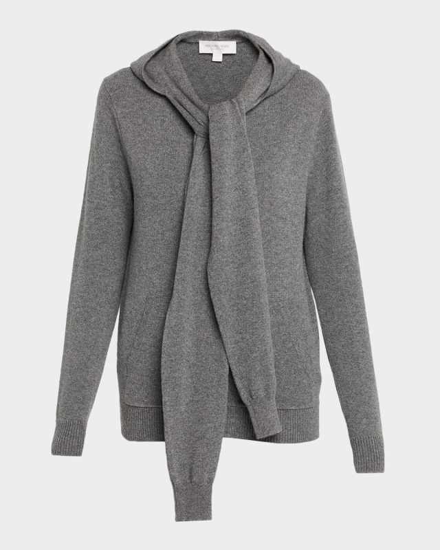Cashmere Scarf Hoodie